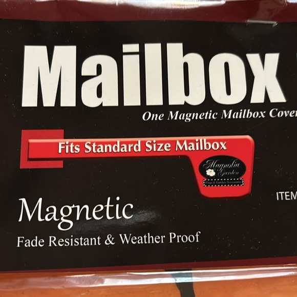 Folksy Hen magnetic mailbox cover - Picture 4 of 8